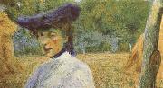 Umberto Boccioni Portrait of the Artist Adriana oil painting reproduction